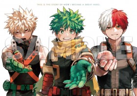My Hero Academia B3 Double-Sided Poster Revealed in Saikyo Jump